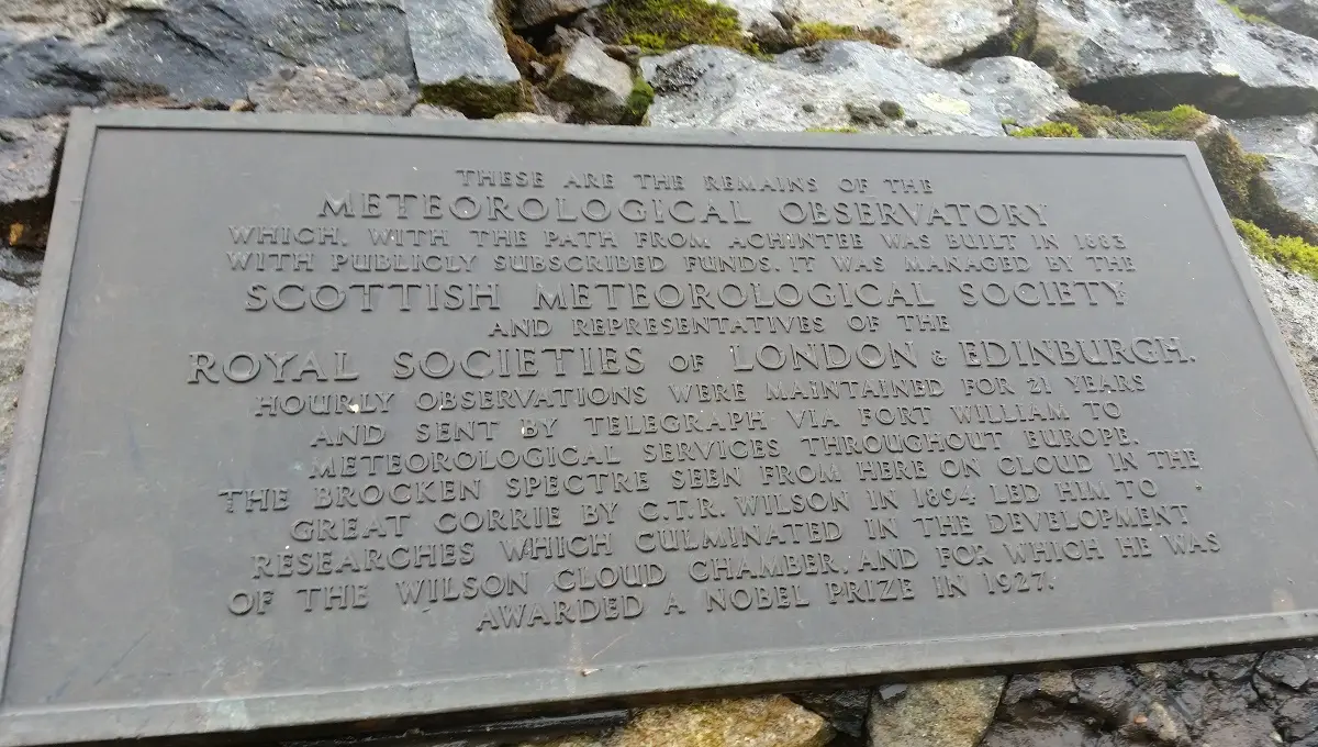 Mountaintop Ben Nevis Summit