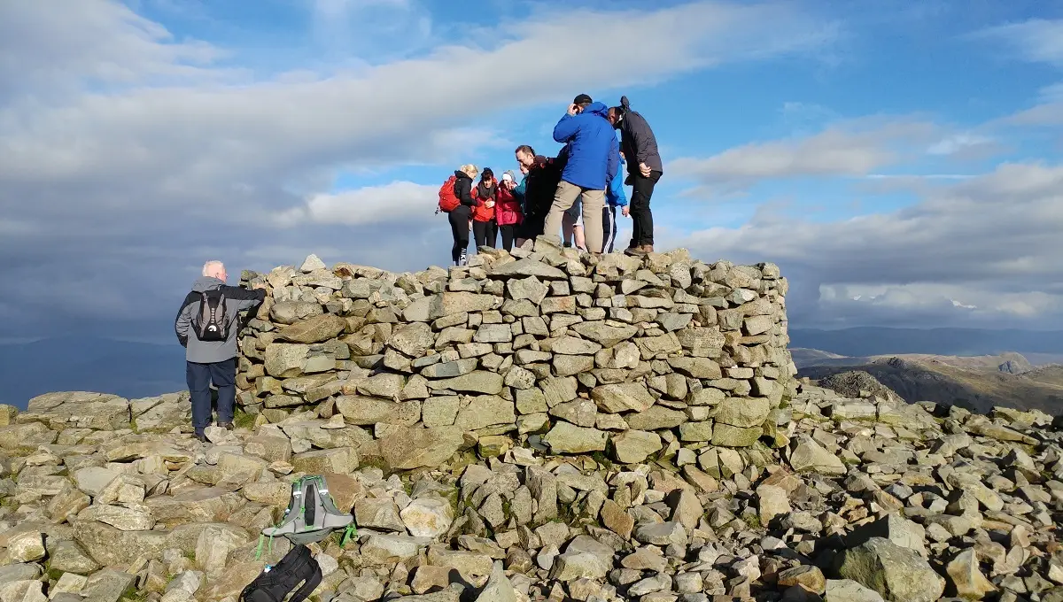 Mountaintop Scafell Pike Summit