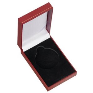 MTM Special Faux Leather Medal Display Box – Red